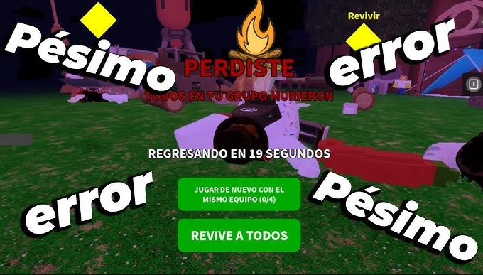 Errores comunes en 99 noches en el bosque