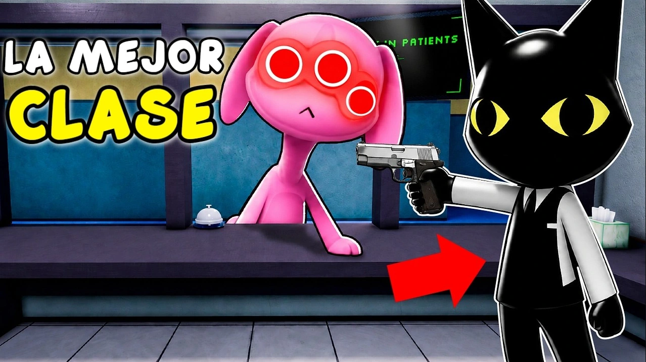 Clase agente secreto en Hospital de animales Roblox