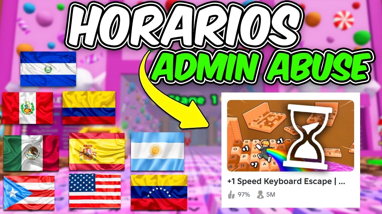 Horarios del Admin Abuse Escapa del Teclado